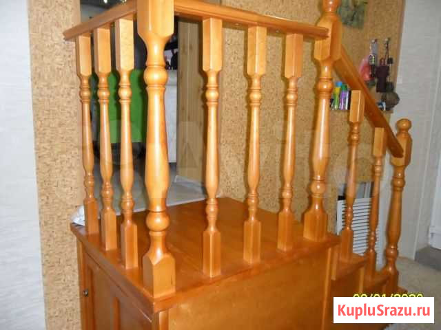 Лестница из массива дерева Бузулук - изображение 1