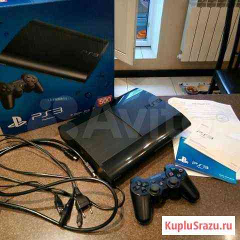 Sony PS3 super slim и куча игр Иркутск