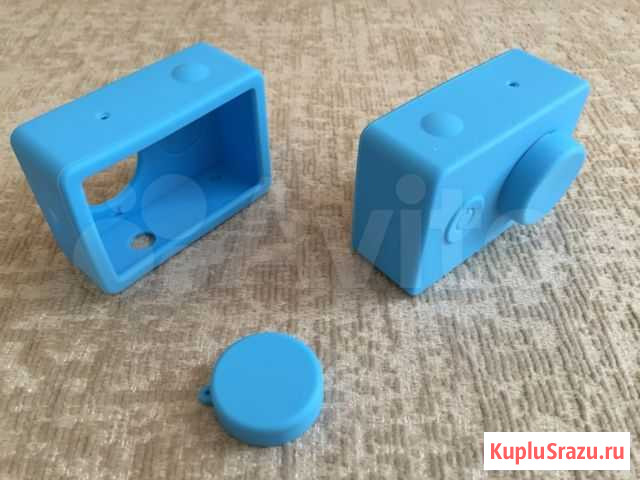 Силиконовый чехол для xiaomi yi с крышкой Нижний Новгород - изображение 1