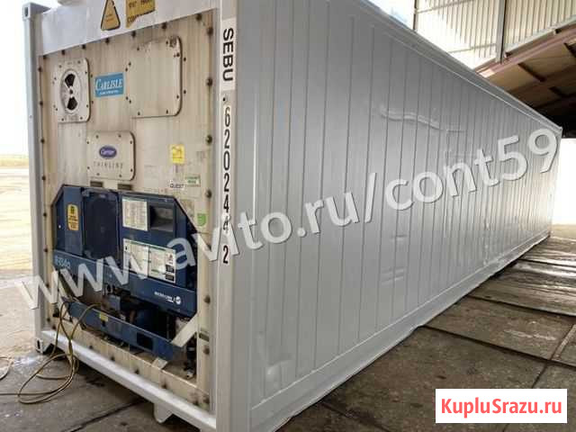 Рефконтейнер 40 ф 2002 год из Красноярска №6202442 Братск - изображение 1