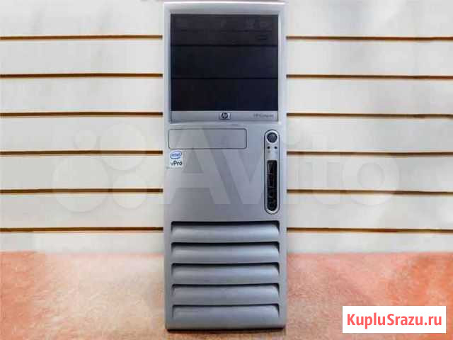 Пк HP dc7700 775 E2200 4x0.5Gb DDR2 80sata 965 ATX Старый Оскол - изображение 1