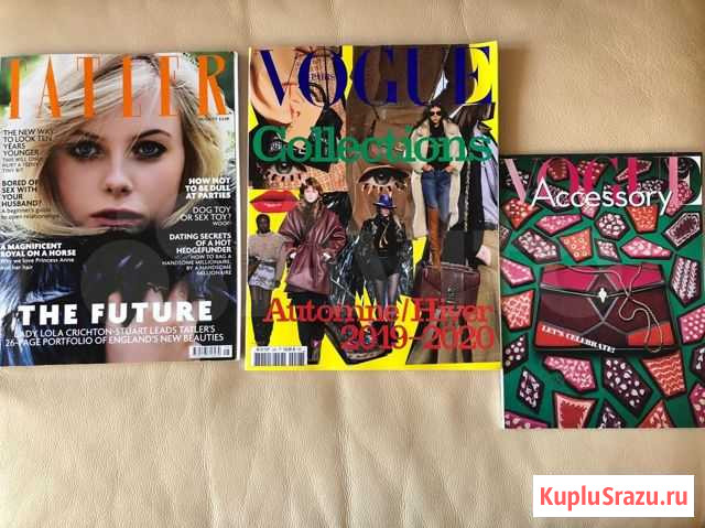 Журнал Vogue Paris Collections2020 /Tatler British Архангельск - изображение 1