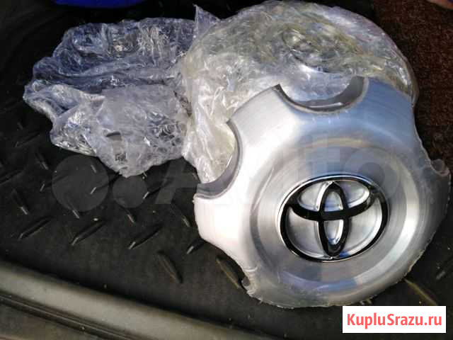 Колпачки на оригинальные диски Toyota Prado 120 Магадан - изображение 1