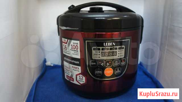 Мультиварка Leben 5 литров 16 программ Новая Пермь - изображение 1