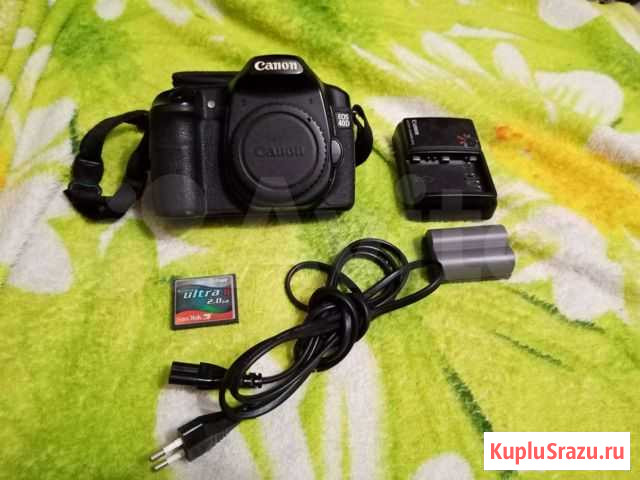 Зеркальный фотоаппарат Canon 40d Агроном - изображение 1