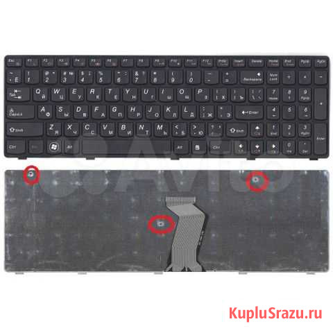 Новая клавиатура для Lenovo G580, G585, N580, P585 Благовещенск - изображение 1