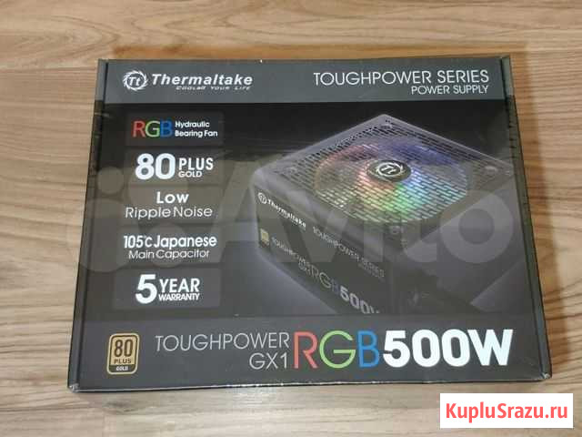 Блок питания Thermaltake 80 Plus Gold Новый Волгоград - изображение 1