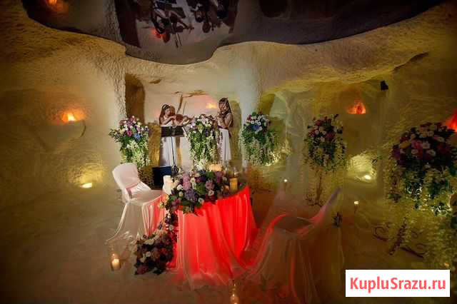 Романтический ужин в соляной пещере Волгоград - изображение 1