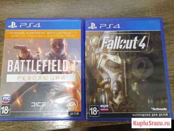 Игра для PS4 Fallout 4 и Battlefield 1 Волгоград