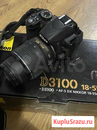 Зеркальный фотоаппарат nikon d3100 Санкт-Петербург - изображение 1