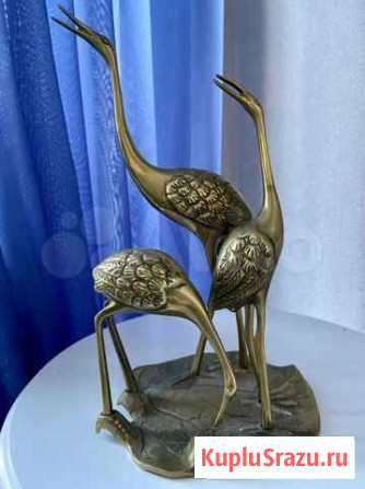 Латунная фигурка Марабу Петрозаводск - изображение 1