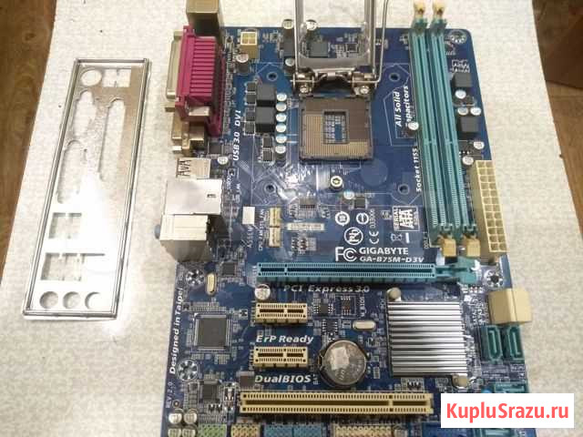 LGA 1155 Gigabyte GA-B75M-D3V rev2.0 Киров - изображение 1