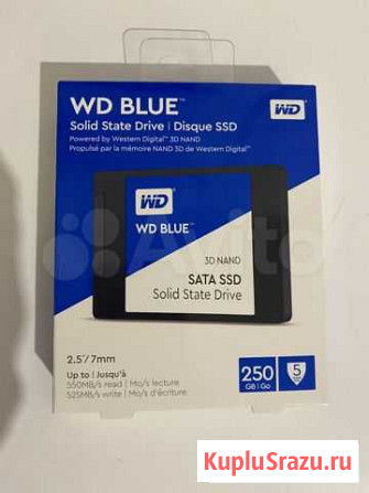 Новый SSD Western Digital WD Blue SATA 250 GB Новотитаровская - изображение 1