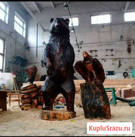 Медведь из кедра Ростов-на-Дону - изображение 1
