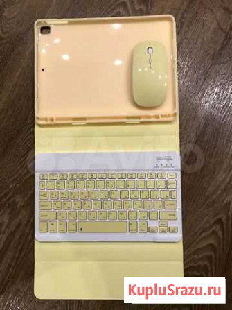 Чехол с блютуз клавиатурой и мышью для iPad Air 2 Санкт-Петербург - изображение 1