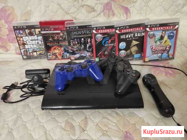 Игровая приставка PS3 superslim 500gb Череповец - изображение 1