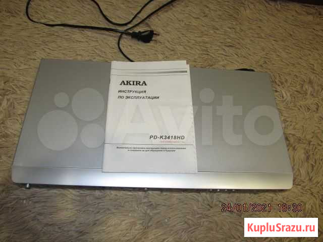 DVD плеер akira PD-K3418HD Ростов-на-Дону - изображение 1
