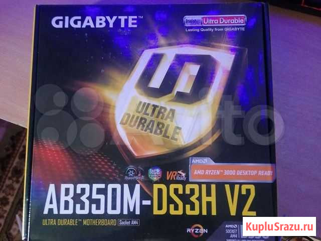 Gigabyte AB350M-DS3H V2 (AM4) Каменск-Шахтинский - изображение 1