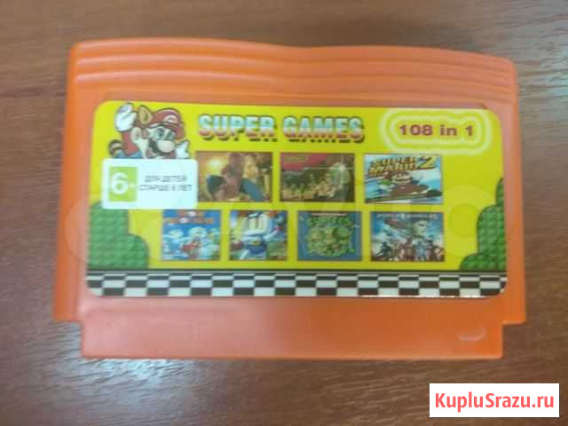 Картриджи с играми к Dendy 2 категория 108 в 1 Омск - изображение 1