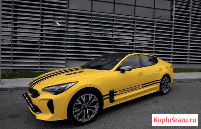 Аренда авто бизнес класса: KIA Stinger GT Turbo Казань - изображение 1