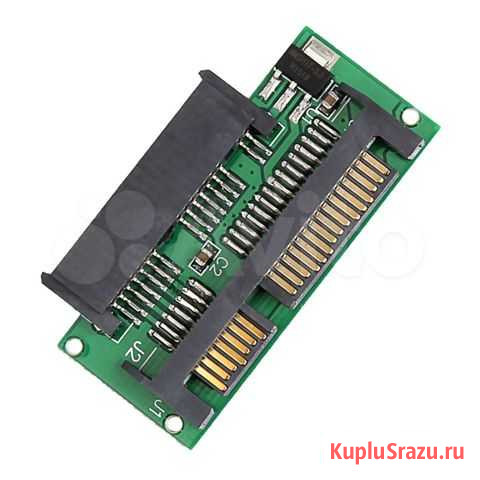Переходник slim SATA 13 Pin (F) - SATA 22 Pin (M) Оренбург - изображение 1