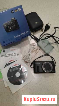 Компактный фотоаппарат Canon PowerShot SX240HS Краснодар - изображение 1