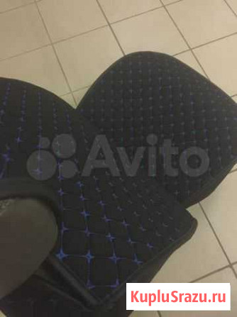 Чехлы на передние сиденья(пара). Лён Омск - изображение 1