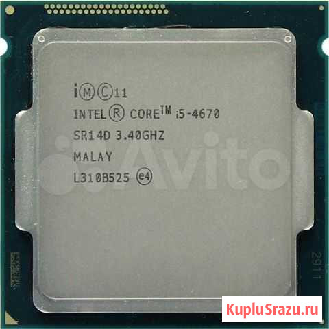 Процессор i5 4670 + кулер Уфа - изображение 1