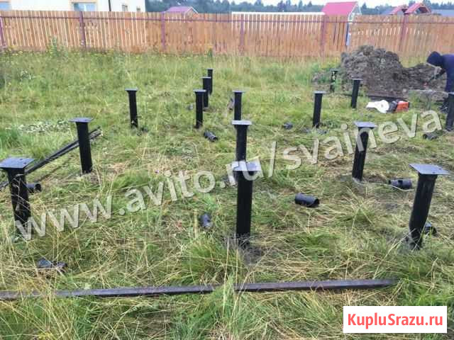 Винтовые Сваи с установкой Бугры - изображение 1