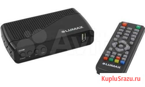 Приставка для цифрового тв Lumax DV1108HD черный у Красноярск - изображение 1