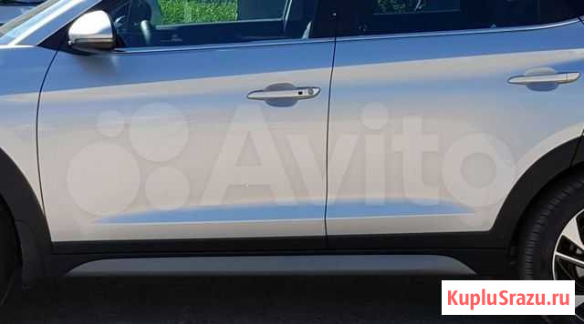 Пороги Hyundai Tucson High-Tech plus молдинги Котлас - изображение 1