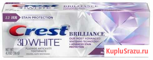 Зубная паста Brilliance (Crest 3D White) Краснодар - изображение 1