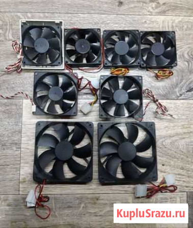 Кулеры 80, 90 120 мм 12V Оренбург - изображение 1