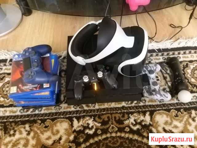 Продаю sony playstation4 с vr очками Подольск - изображение 1