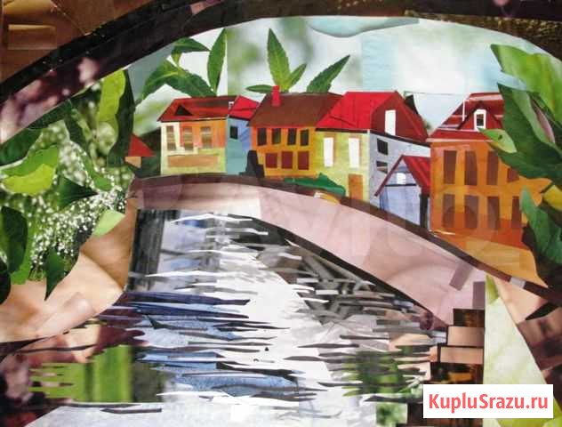 КоллажНабережная Лобня - изображение 1