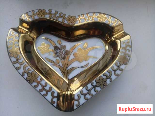 Красивая пепельница. Фарфор Владивосток - изображение 1