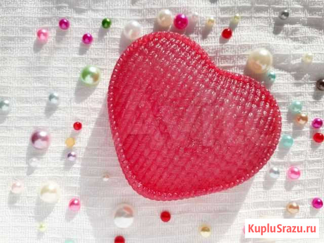 Сердце вязаное - комплимент ручной работы Краснодар - изображение 1