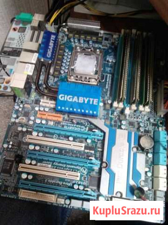 Комплект на 1366 шикарная плата+core i7+10Gb Челябинск - изображение 1