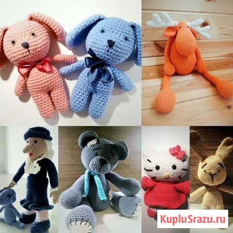 Вязанные игрушки на заказ Нижний Новгород - изображение 1