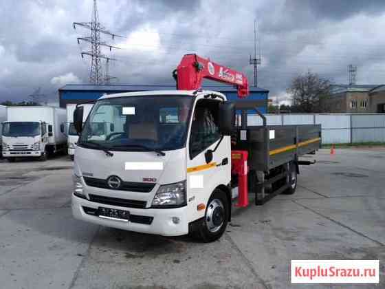 Hino (Хино) 8 т, (730) бортовая платформа с кму Набережные Челны