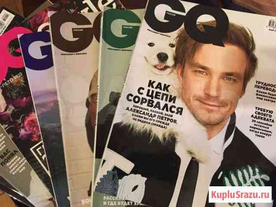 Журналы GQ, Discovery, Vogue, сноб, Maxim Тверь