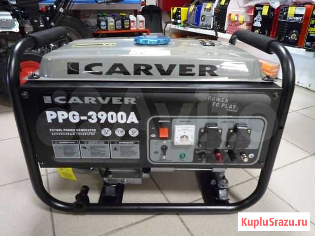 Бензиновый генератор Карвер PPG - 3.2 кВт Самара - изображение 1