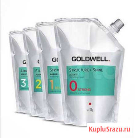 Перманентное выпрямление волос Goldwell составы Воронеж - изображение 1