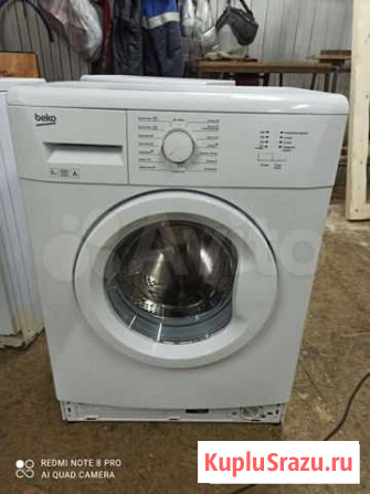 Beko 6кг, Стиральная машина. Доставлю Хабаровск - изображение 1