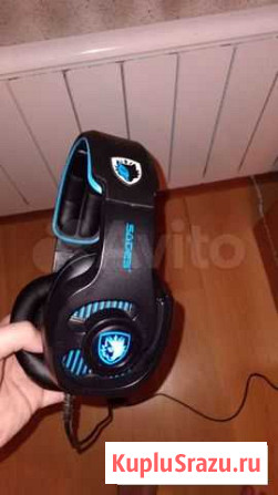 Наушники игровые hammer sades Ангарск - изображение 1