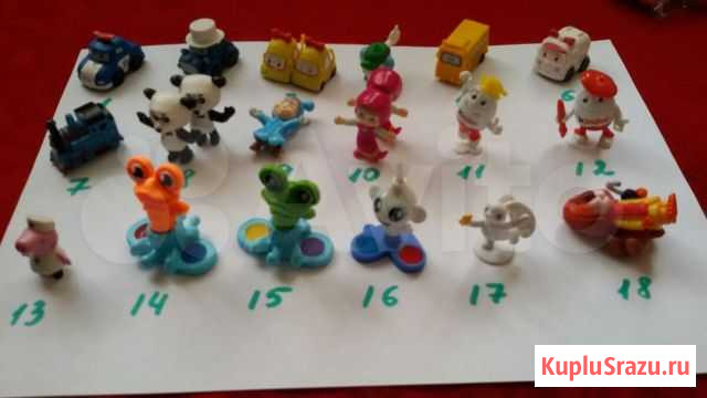 Игрушки из Киндер сюрприза, Чупа Чупс и др Воронеж - изображение 1