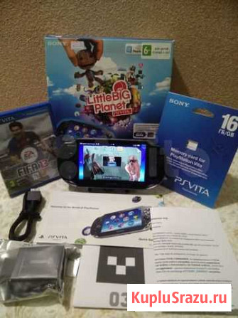 Vita fat 3G/wifi сн4063430 прошита 3.60, 16 гб Сергиев Посад - изображение 1