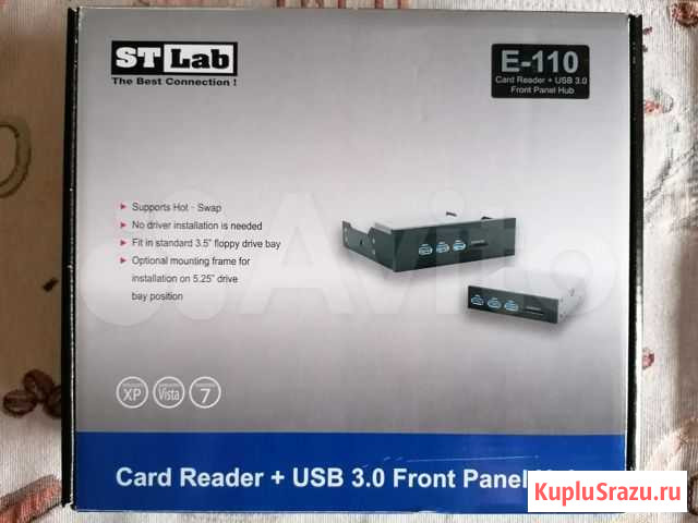 Картридер St-Lab E-110 SD+USB 3.0 Ульяновск - изображение 1