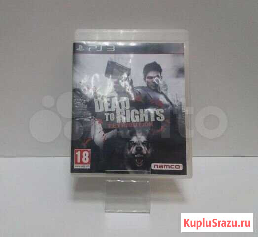 Игровые диски. Sony Playstation 3 dead to rights r Димитровград - изображение 1