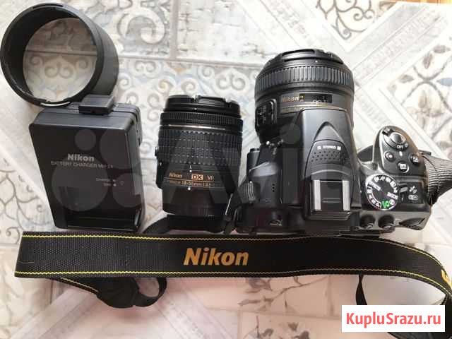 Фотоаппарат Nikon D5300 + 2 объектива Казань - изображение 1